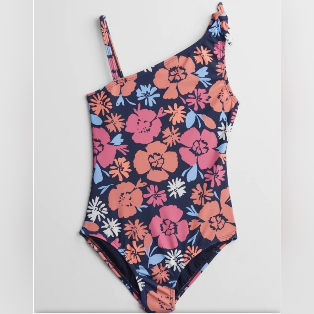 GapKids Girls One-Piece Acemtrical Swimsuit SU033